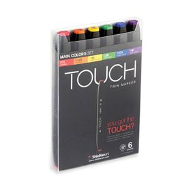 Touch Twin Marker 6 Vivid Pink Çizim Kalemi