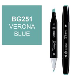 Touch Twin Marker BG251 Verona Blue Teknik Çizim Kalemi