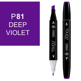 Touch Twin Marker P81 Deep Violet Teknik Çizim Kalemi
