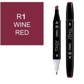 Touch Twin Marker R1 Wine Red Teknik Çizim Kalemi