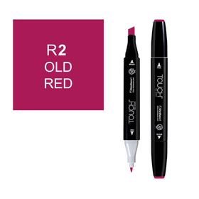 Touch Twin Marker R2 Old Red Teknik Çizim Kalemi