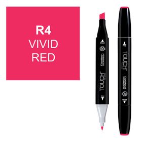 Touch Twin Marker R4 Vivid Red Teknik Çizim Kalemi
