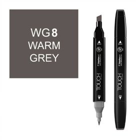 Touch Twin Marker WG8 Warm Grey Çizim Kalemi