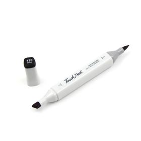 Touchliit 120 Çift Taraflı Black Marker Kalem