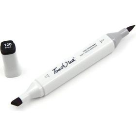 Touchliit 120 Çift Taraflı Black Marker Kalem
