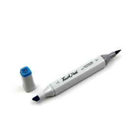 Touchliit B263 Peacock Blue Çift Taraflı Marker Kalem