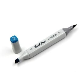 Touchliit B64 Indian Blue Çift Taraflı Marker Kalem