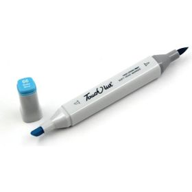 Touchliit B66 Çift Taraflı Baby Blue Marker Kalem