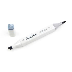 Touchliit BG5 Blue Grey 5 Çift Taraflı Marker Kalem