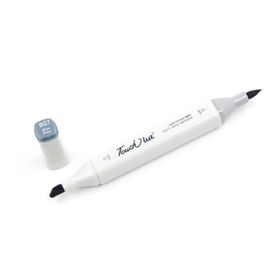 Touchliit BG7 Blue Grey 7 Çift Taraflı Marker Kalem