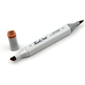 Touchliit BR103 Potato Brown Çift Taraflı Marker Kalem