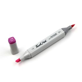Touchliit Çift Taraflı Fluorescent Pink F126 Marker Kalem