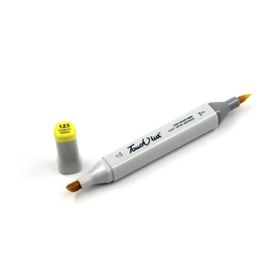 Touchliit Çift Taraflı Fluorescent Yellow F123 Marker Kalem