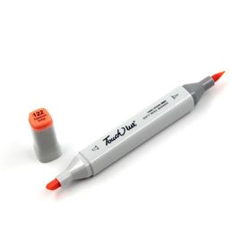 Touchliit F122 Fluorescent Orange Çift Taraflı Marker Kalem