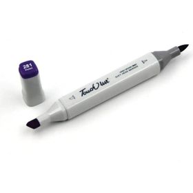Touchliit P281 Violet Çift Taraflı Marker Kalem
