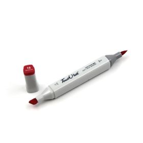 Touchliit R15 Geranium Çift Taraflı Marker Kalem