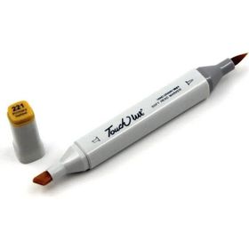 Touchliit Y221 Primary Yellow Çift Taraflı Marker Kalem