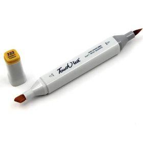 Touchliit Y222 Golden Yellow Çift Taraflı Marker Kalem
