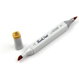 Touchliit Y35 Lemon Yellow Çift Taraflı Marker Kalem