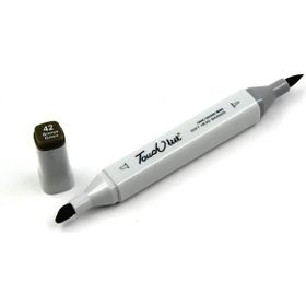 Touchliit Y42 Bronze Green Çift Taraflı Marker Kalem