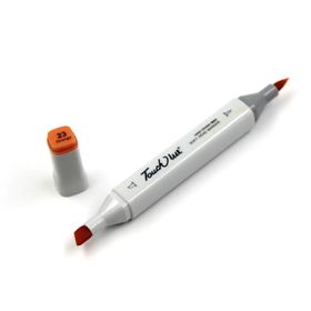 Touchliit YR23 Orange Çift Taraflı Marker Kalem