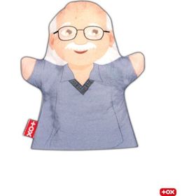 Tox Dede Aile Bireyleri Keçe El Kukla Eğitici Oyuncak