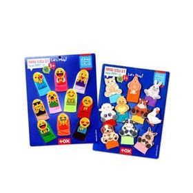 Tox Emojiler ve Evcil Hayvanlar T106 T772 2 Set 20 Parça Parmak Kukla