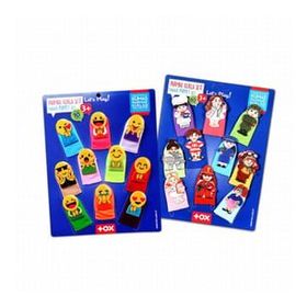 Tox Emojiler ve Meslekler T106 T762 2 Set 20 Parça Parmak Kukla