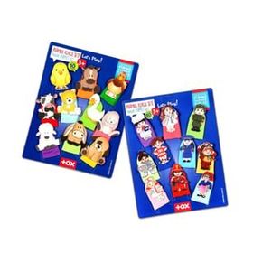 Tox Evcil Hayvanlar ve Meslekler T771 T762 2 Set 20 Parça Parmak Kukla