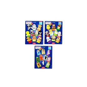 Tox Evcil Vahşi Hayvanlar ve Meslekler T771 T781 T761 3 Set 30 Parça Parmak Kukla