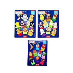 Tox Evcil Vahşi Hayvanlar ve Meyveler T771 T781 T105 3 Set 30 Parça Parmak Kukla