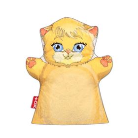 Tox Kedi Evcil Hayvanlar Keçe El Kukla Eğitici Oyuncak
