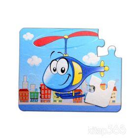 Tox T05 Tekne Helikopter 3+ Keçe Yapboz 3 Yaş Puzzle