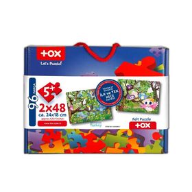 Tox T17 Baykuş 5+ Keçe Yapboz 5 Yaş Puzzle