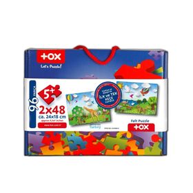 Tox T18 Origami 5+ Keçe Yapboz 5 Yaş Puzzle