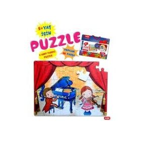 Tox T19 Sahne 5+ Keçe Yapboz 5 Yaş Puzzle