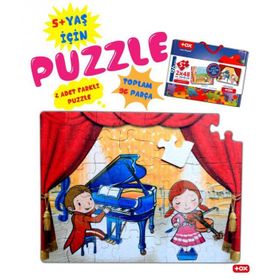 Tox T19 Sahne 5+ Keçe Yapboz 5 Yaş Puzzle