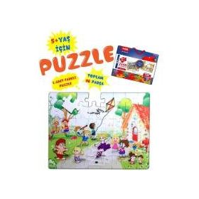 Tox T40 Oyun Parkı 5+ Keçe Yapboz 5 Yaş Puzzle