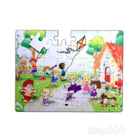 Tox T40 Oyun Parkı 5+ Keçe Yapboz 5 Yaş Puzzle