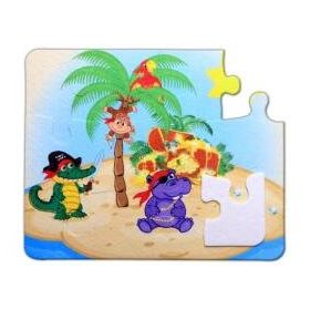 Tox T42 Gökkuşağı 3+ Keçe Yapboz 3 Yaş Puzzle