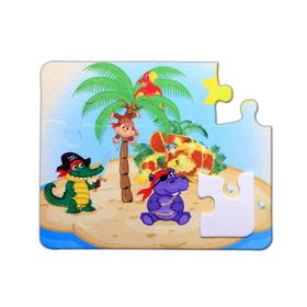 Tox T42 Gökkuşağı 3+ Keçe Yapboz 3 Yaş Puzzle