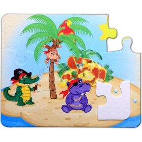 Tox T42 Gökkuşağı 3+ Keçe Yapboz 3 Yaş Puzzle