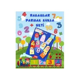 Tox T64-1 Rakamlar 10 Parça Parmak Kukla Eğitici Oyuncak
