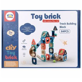 Toy Brick 3D Yapı 84 Parça Tasarım Blokları