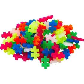 Toyfest 4024 Plus Minecraft Temalı Silindir Kutuda Neon Mix 100 Parça Lego