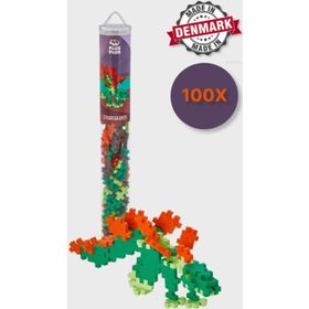 Toyfest 4093 Plus Minecraft Temalı Silindir Kutuda Stegosaurus 100 Parça Lego