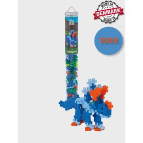 Toyfest 4094 Plus Minecraft Temalı Silindir Kutuda Triceratops 100 Parça Lego