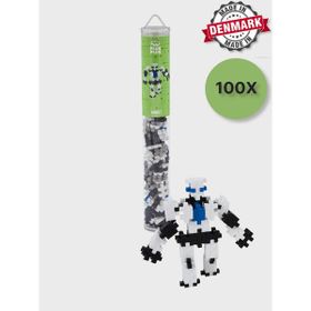 Toyfest 4105 Plus Minecraft Temalı Silindir Kutuda Robot 100 Parça Lego