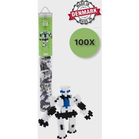Toyfest 4105 Plus Minecraft Temalı Silindir Kutuda Robot 100 Parça Lego