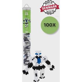 Toyfest 4105 Plus Minecraft Temalı Silindir Kutuda Robot 100 Parça Lego